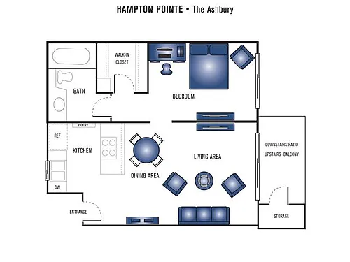 Floor plan The Ashbury