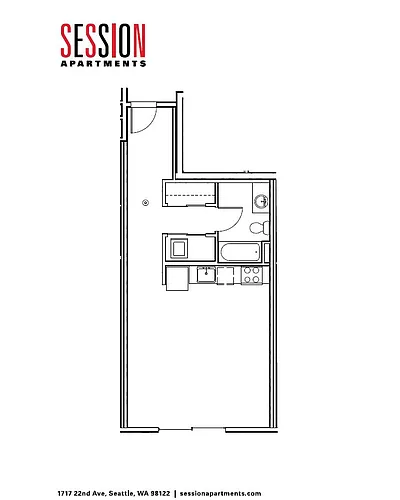 Floor plan Studio - A1