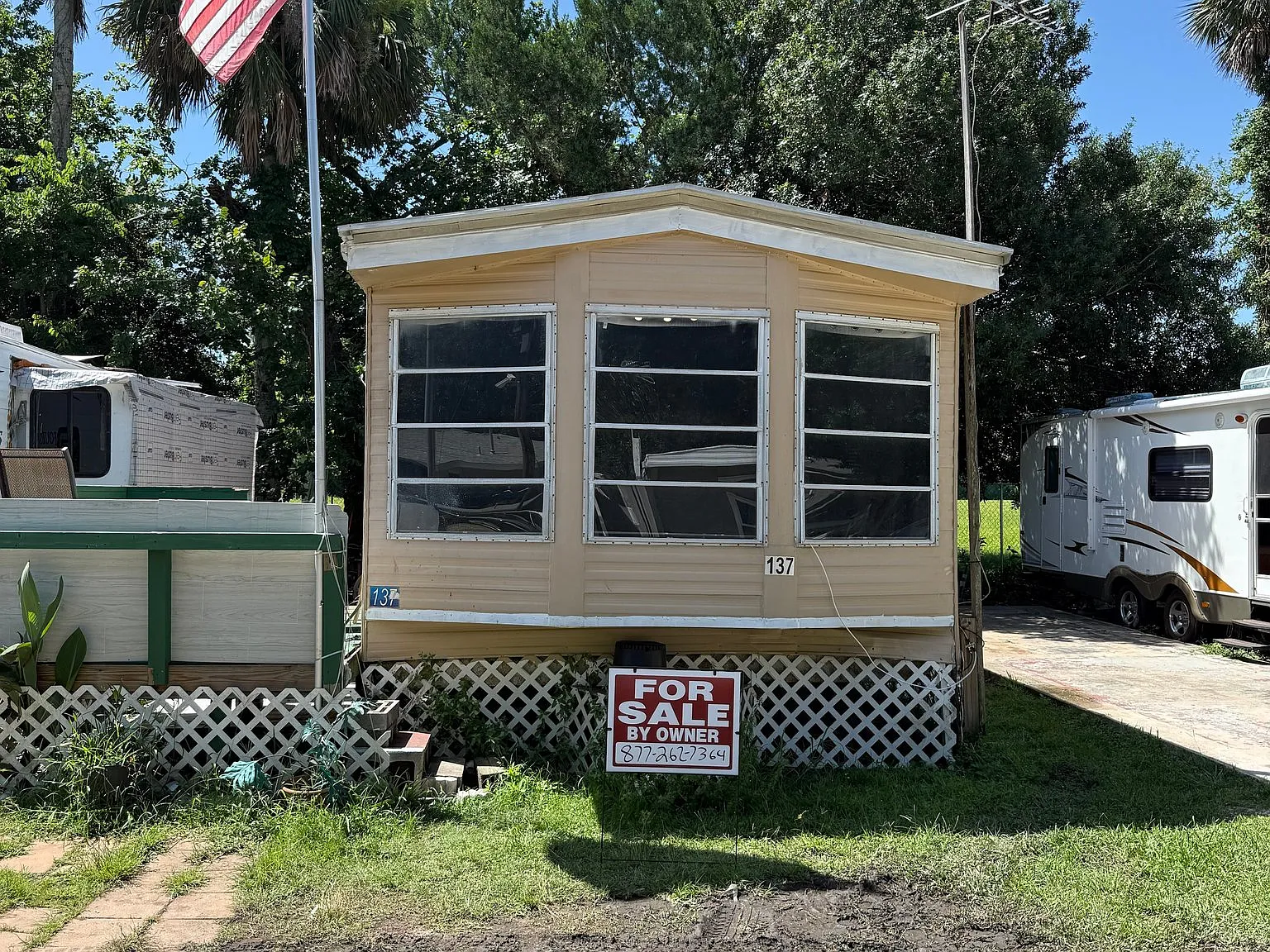 2 Bedroom | 1 Bathroom Mobile Home Daytona Beach, Fl — Photo 1