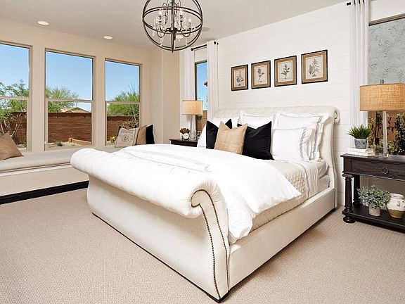 Owner's Suite with Window Seat Created the Perfect Nook