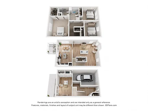 Floor plan Tanglewood Townhome