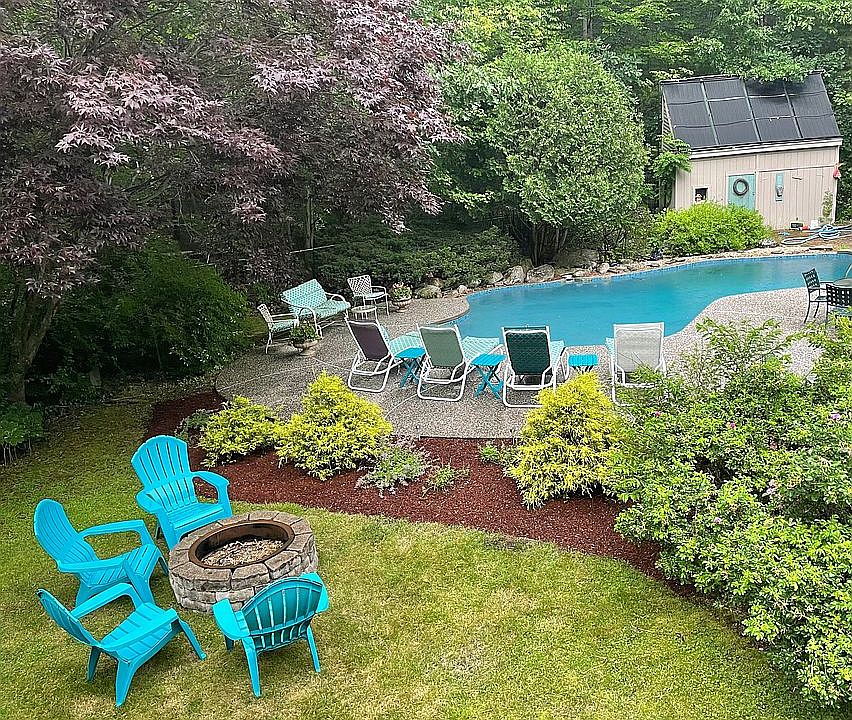 Backyard pool