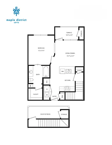 Floor plan A1D