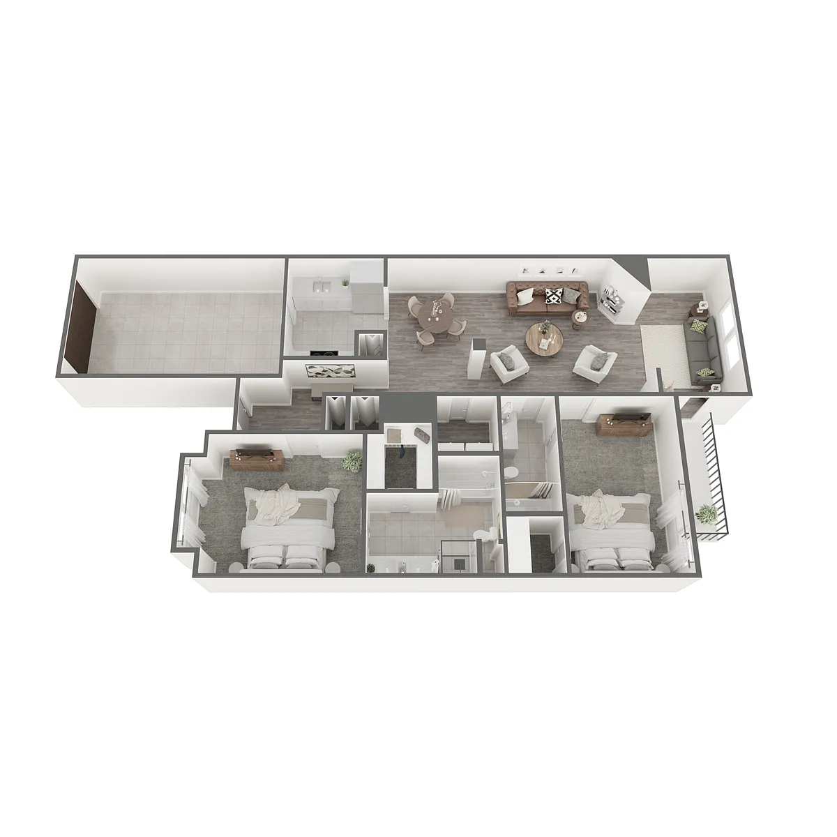 Floor plan B2