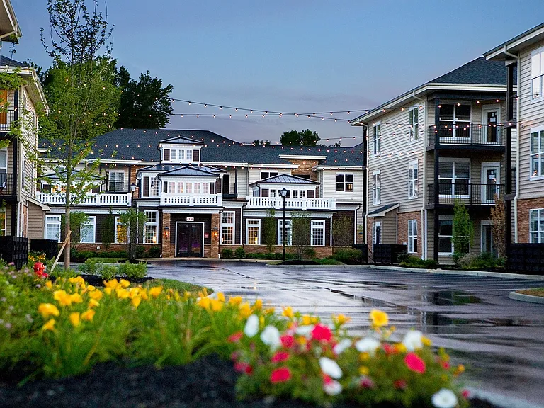 Evening Exterior View