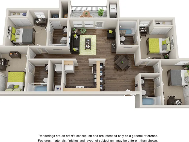 The Club at Chandler - Student Housing Priced per Bed — Photo 21