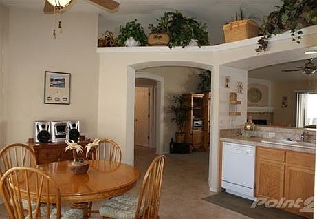 Pantry - pot shelves - tile