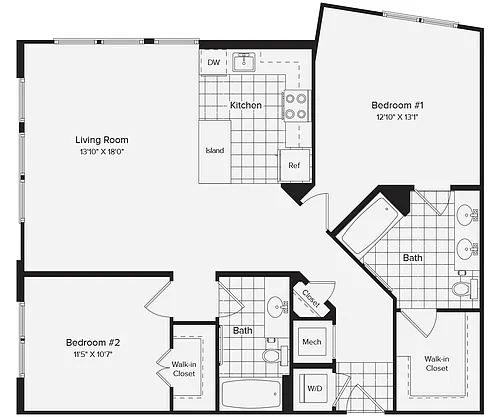 Floor plan B9