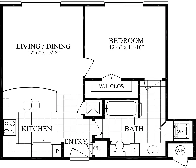 Floor plan A - A