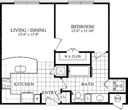 Floor plan A - A