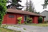 Front view of the home
