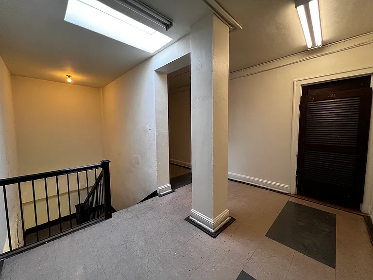The interior stairwell.