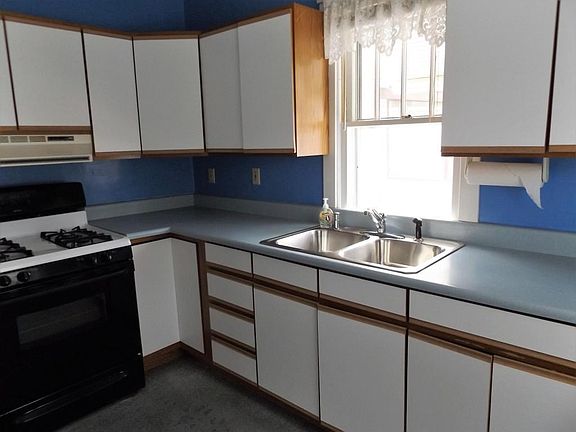 kitchen view from back entry