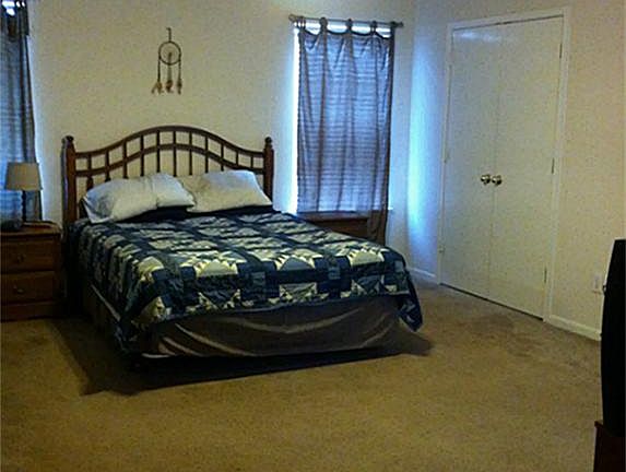 Nice size master bedroom