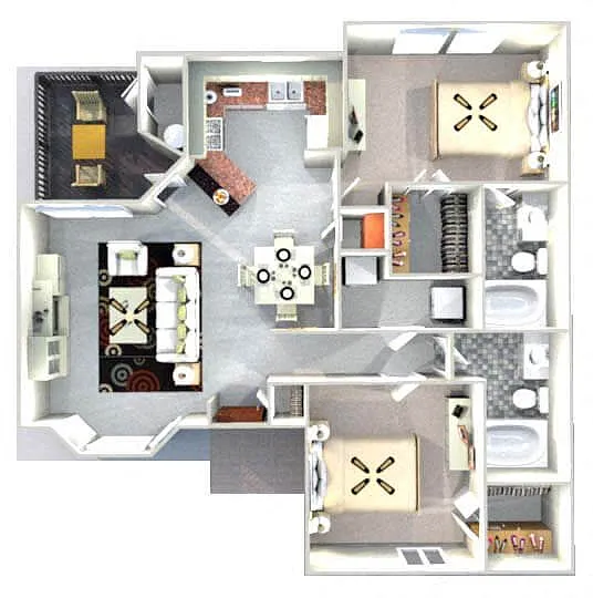 Floor plan Carriage House