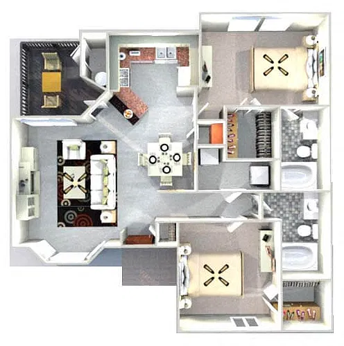 Floor plan Carriage House