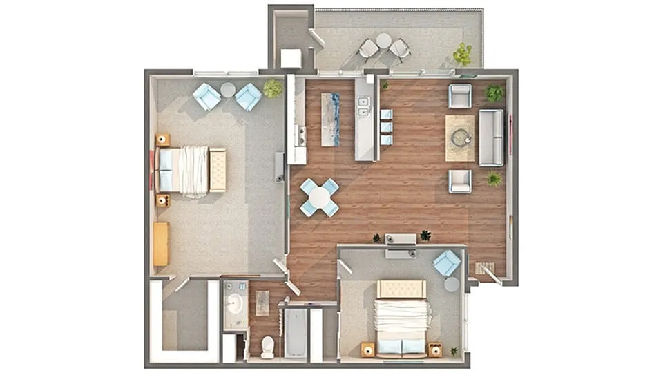 Floor plan Redwood