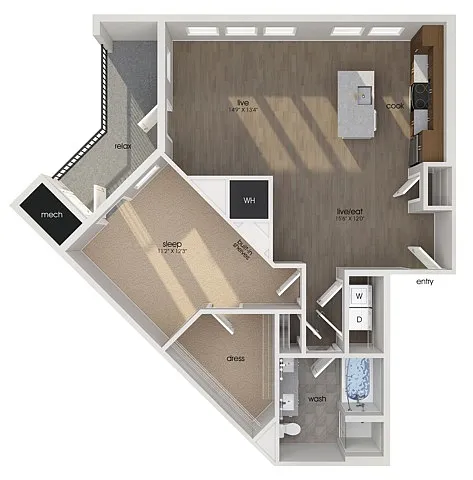 Floor plan A19