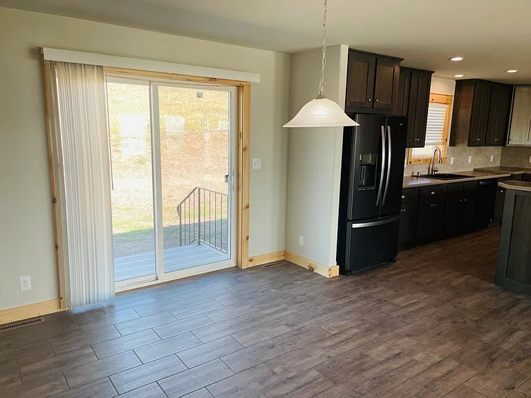 Dining area with direct outside access