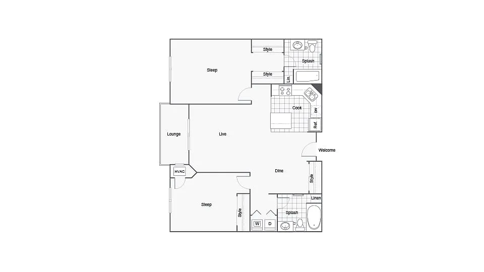 Floor plan Elmwood