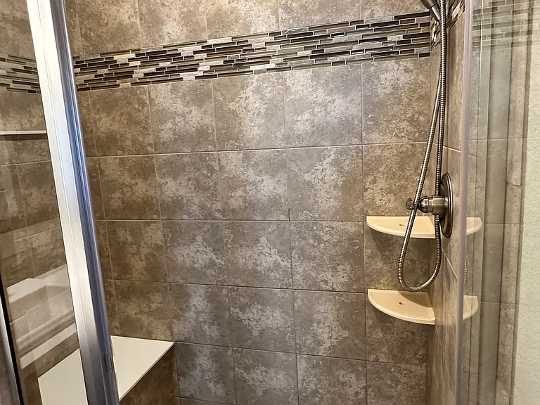 Master bath shower.