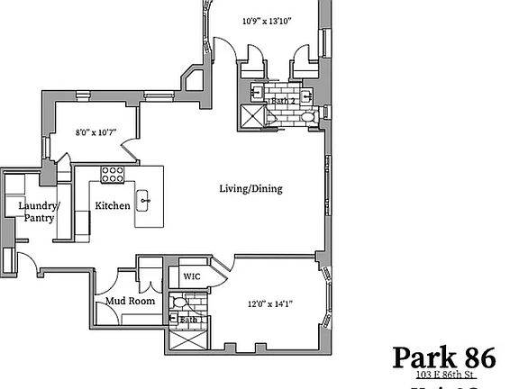 2nd image of 103 E 86th St APT 9C