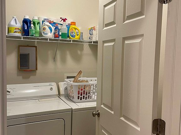 Washer and Dryer provided