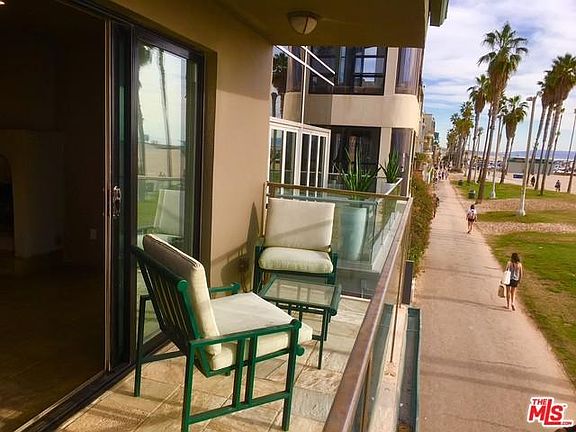 balcony of the  living room .