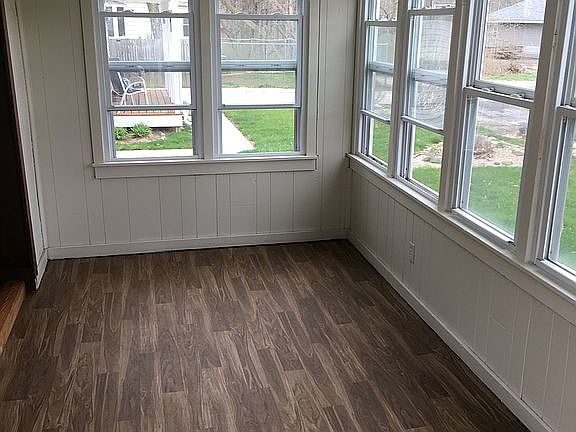 Sunroom from front entrance 