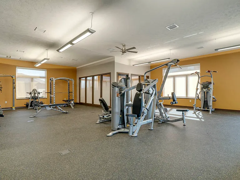You'll feel as if you've walked into an exclusive members-only gym with our workout facility. It features state-of-the-art equipment with a yoga and spin studio.