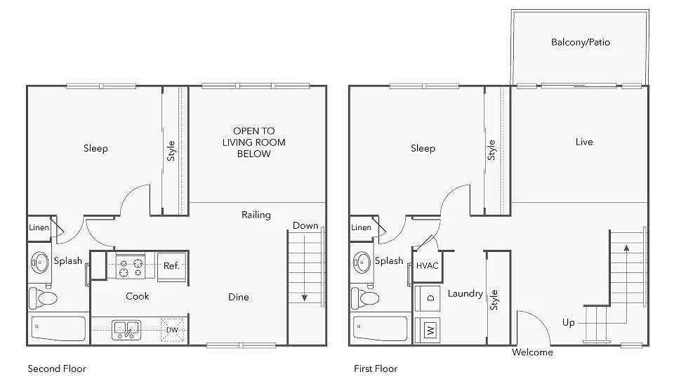 Floor plan Charlotte