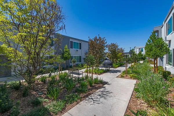 C-Building courtyard