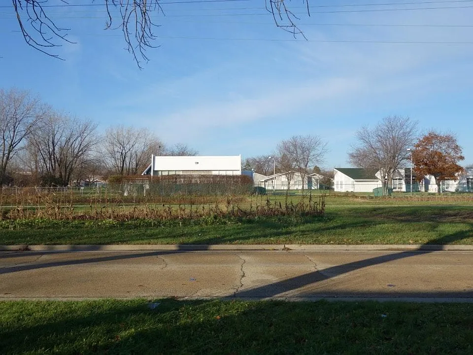 View from 833 Commonwealth looking towards the Community Gar