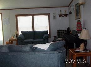Living room from dining room