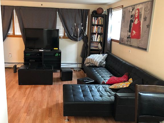 Spacious living room area