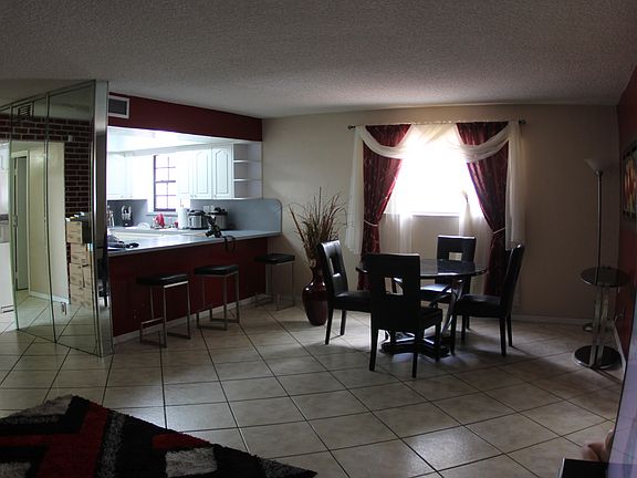 Living Room & Kitchen Area