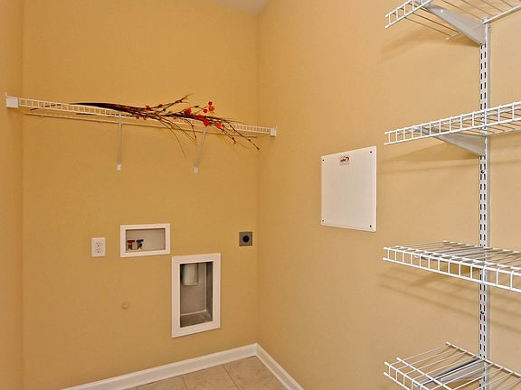 Laundry Room with Shelving