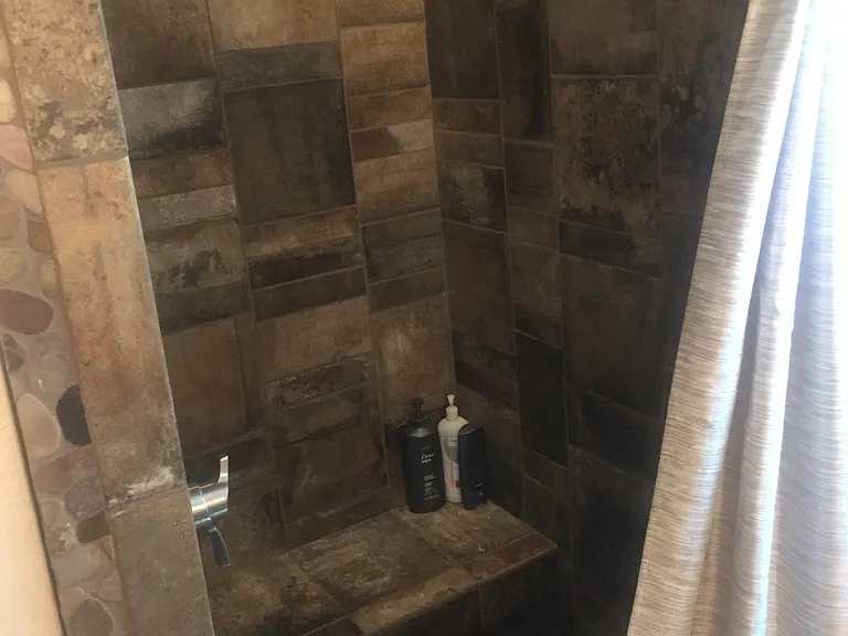 Master bedroom shower