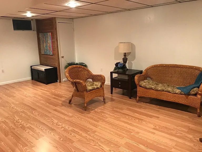 Another view of finished basement