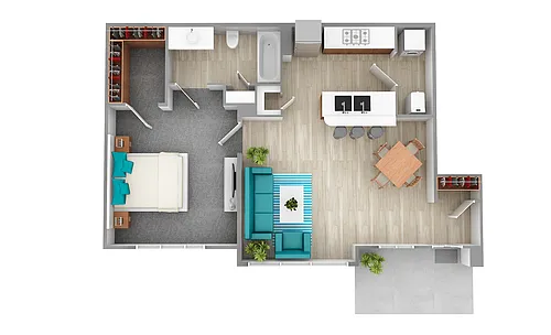 Floor plan A1