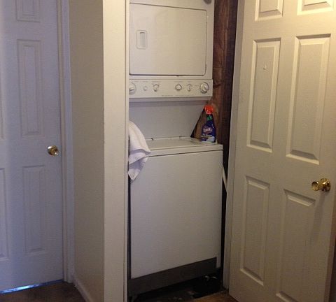 Washer and Dryer in the unit