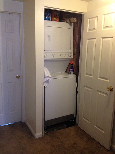 Washer and Dryer in the unit