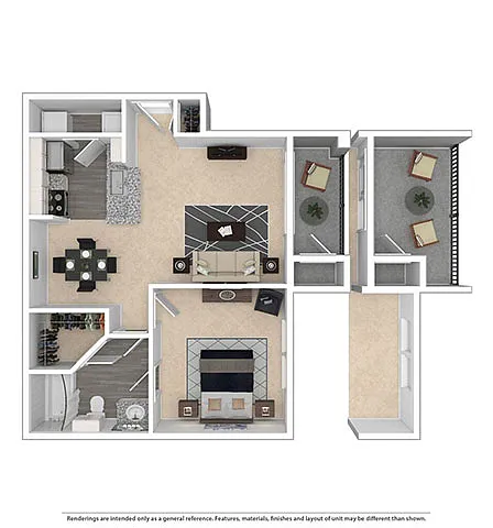 Floor plan A1A Anatole