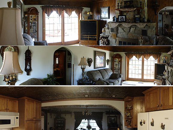 Living room & kitchen