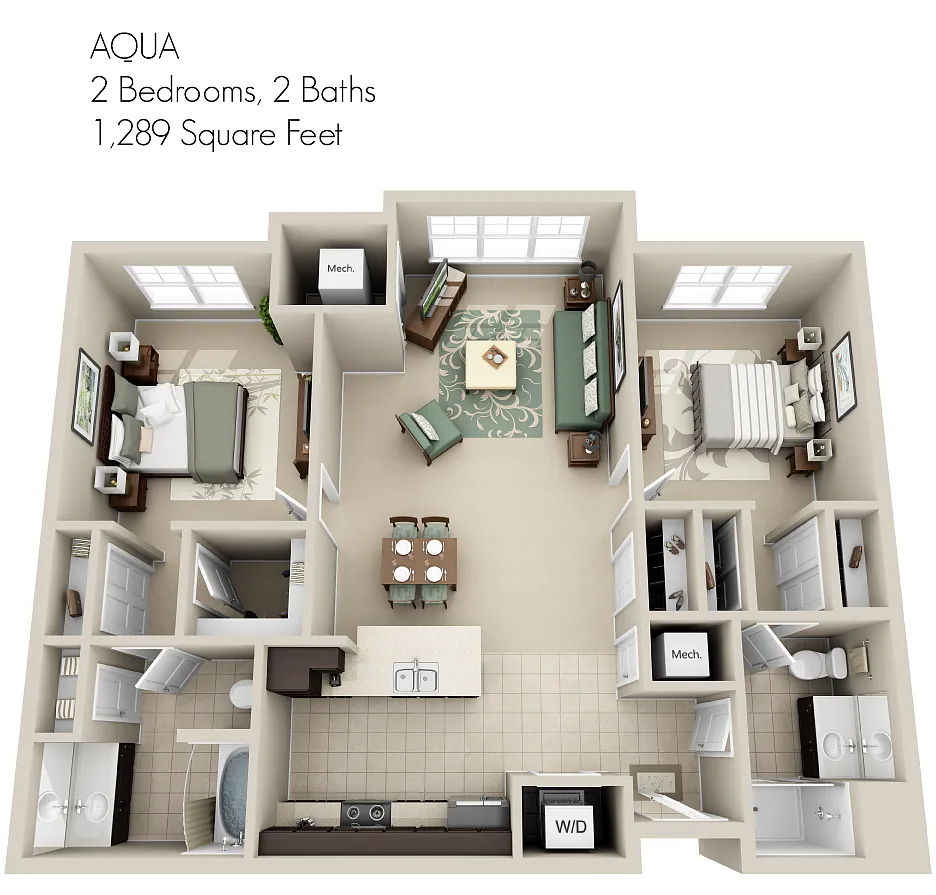 Floor plan Aqua