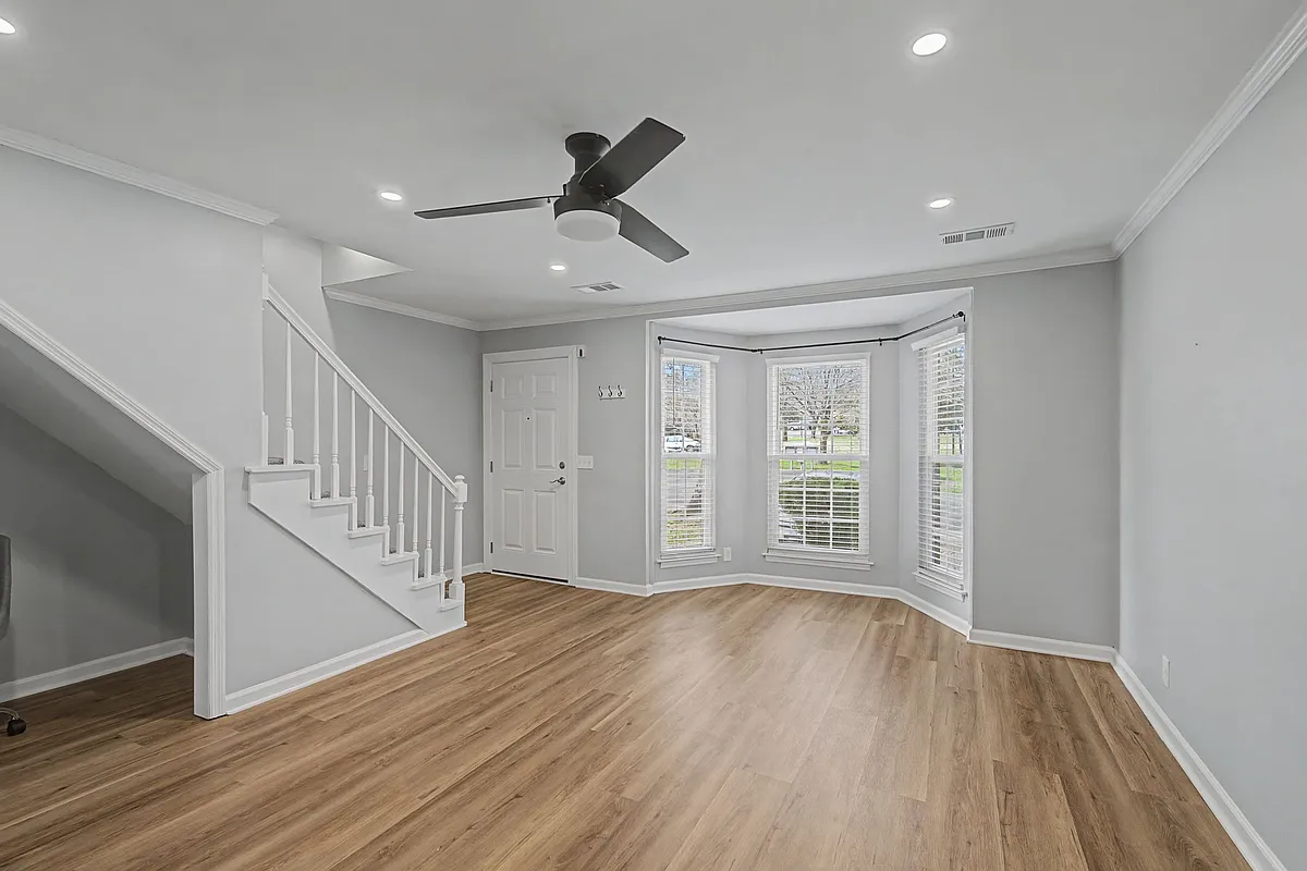 Bay window provides extra light and living space in this upgraded unit. - 110 McMurray Cir