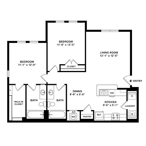 Floor plan Palmetto