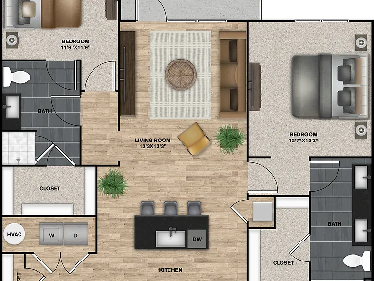 B4 floor plan Tacara at Crosswinds