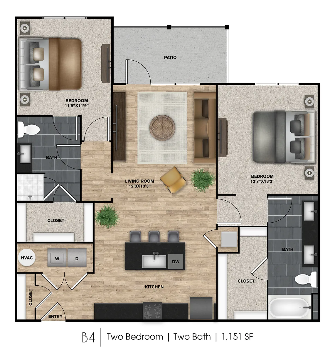 Floor plan B4