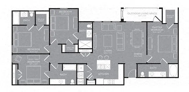 Floor plan D1